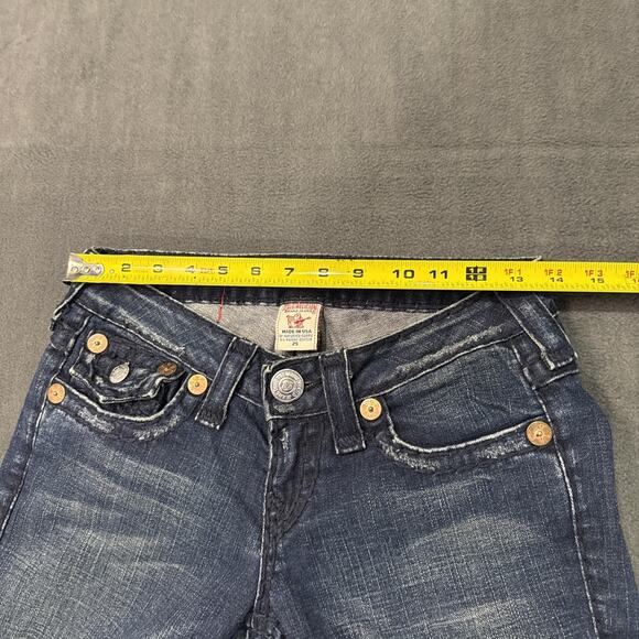 VTG True Religion JOEY SUPER T Big Stitch jeans Size 25 - Picture 5 of 9